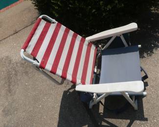 * folding chair $15.00
