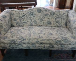 camel back sofa
