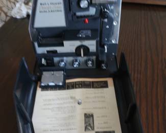 vintage Bell & Howell projector