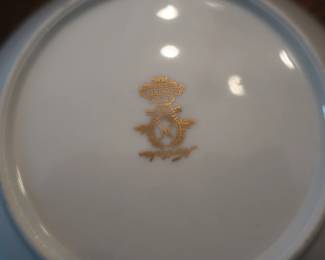 back of noritake china
