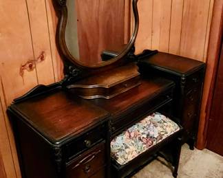 Antique vanity