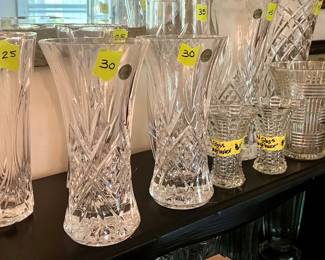 Lead Crystal Vases