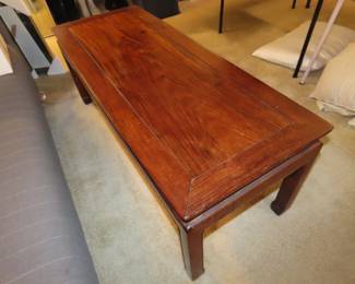 Asian style coffee table.