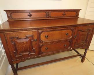 Antique sideboard/bar/buffet.