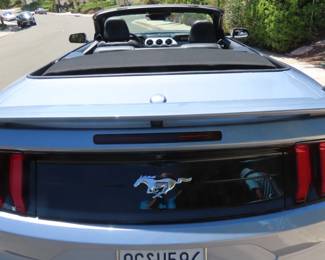 2022 Convertible Ford Mustang. Ecoboost Coastal Cruiser. 22,550 miles, 10 speed auto transmission,Heated/Cooling power seats. Rearview camera, push button start, perimeter alarm. Beautiful Brittany Blue.