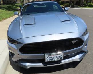 2022 Convertible Ford Mustang. Ecoboost Coastal Cruiser. 22,550 miles, 10 speed auto transmission,Heated/Cooling power seats. Rearview camera, push button start, perimeter alarm. Beautiful Brittany Blue.