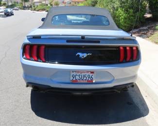 2022 Convertible Ford Mustang. Ecoboost Coastal Cruiser. 22,550 miles, 10 speed auto transmission,Heated/Cooling power seats. Rearview camera, push button start, perimeter alarm. Beautiful Brittany Blue.