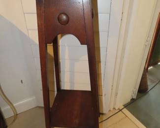 Plant or sculpture stand.