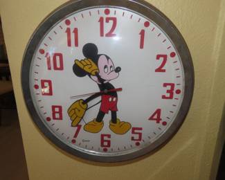 Vintage Disney clock.