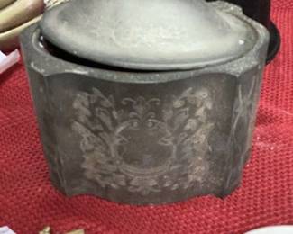 Decorative Metal Covered Box