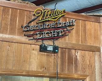 Miller Genuine Draft Neon Sign