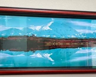 T. Mangelsen Painting Reflections of Denali