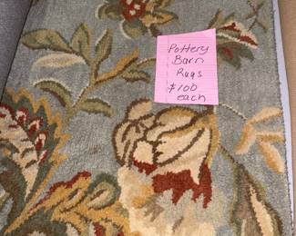 Pottery barn rug 