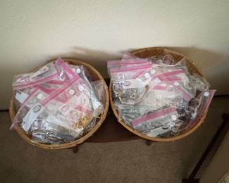 Approximately hundred bags of custom jewelry includes watches, earrings, bracelets, necklaces