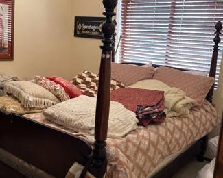 Grade 4 poster cherry Antique bed
