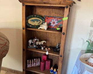 Fantastic Mexican influenced bookshelf