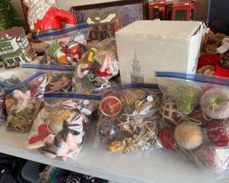 Antique and vintage Christmas balls