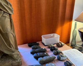 Stone Axe heads predate 1150 AD