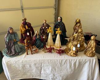 We have a couple of nativity sets