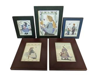 MotherhoodThemed Folk Art Prints by Barbara BourgeauRichards