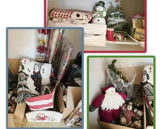 Christmas Decor Mystery Closet