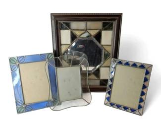 Stained Glass Picture Frames  Mirror