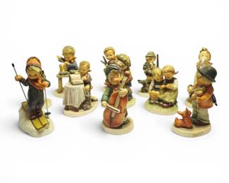 Eleven Goebel Hummel Figurines