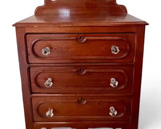 Antique Wooden Chest ff Drawers