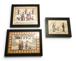 FarmThemed Folk Art Prints by Barbara BourgeauRichards