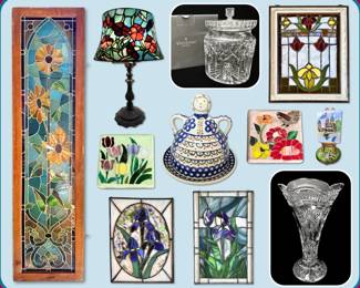 Waterford, Stained Glass, & Collectibles - Online Auction | PICKUP: Wed, July 1st in Centerville, OH