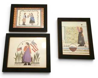 Folk Art Prints by Barbara BourgeauRichards  Country Life