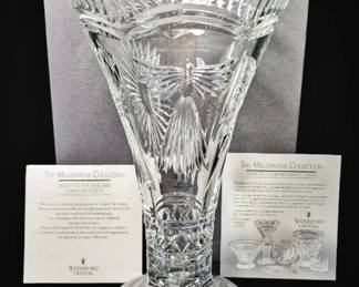 Waterford Crystal Millennium Collection 14 Statement Vase