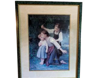 Elizabeth Gardener In The Woods Art Print 28 x 35 