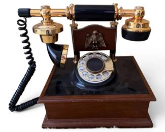 Vintage Style Landline Rotary Telephone