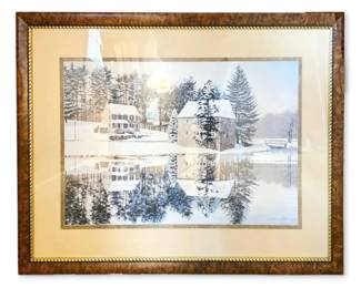 Grings Mill Framed Print Signed  Numbered By Bystrom
