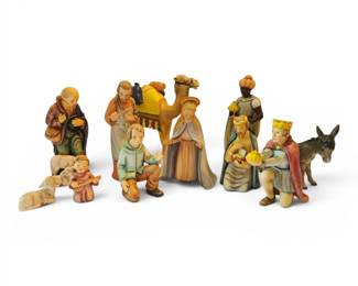 Goebel Hummel Nativity Figurines w Boxes