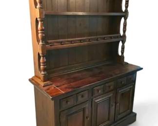 Kling Colonial Furniture Large Wooden Hutch