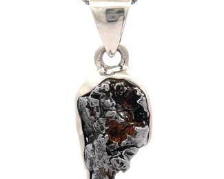 Genuine Rugged Meteorite Pendant