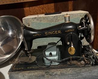 Old singer sewing machine 