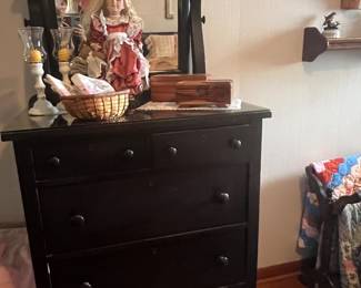 Oak Highboy 