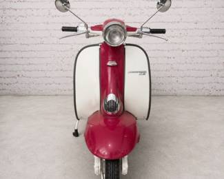 Lot #35 1959 Lambretta Scooter | Vintage Red & White Italian Motor Scooter | Classic Collector Restoration Project