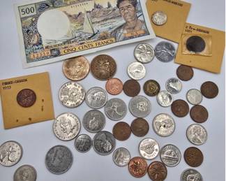 Lot #68 World Coins, U.S. Coins & Foreign Currency Collection – Mixed Numismatic Estate Coin Lot