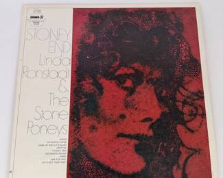 Lot #114 Linda Ronstadt & The Stone Poneys Stoney End Vinyl LP – Capitol Records Folk Rock Album
