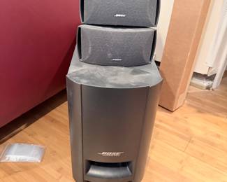Lot #325 Bose CineMate Digital Home Theater Speaker System – Powered Subwoofer & Dual Speakers