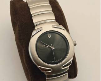 Lot #159 Movado Museum Classic Men's Wristwatch – Model 78-7867 – Stainless Steel Swiss Quartz Watch
