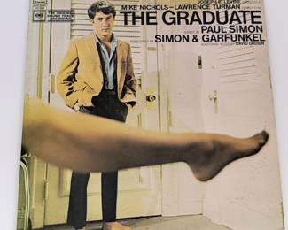 Lot #113 The Graduate Original Motion Picture Soundtrack LP – Simon & Garfunkel Vinyl Record Featuring "Mrs. Robinson"
