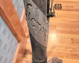 Antique Victor Safety Bicycle c. 1895–1910 – Original Victor Head Badge – Serial No. 2298 – Early Roadster Bicycl