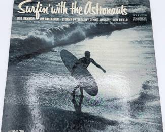 Lot #119 Rare Surfin' with the Astronauts Vinyl LP Record Album – RCA Camden Surf Rock Instrumental Classic