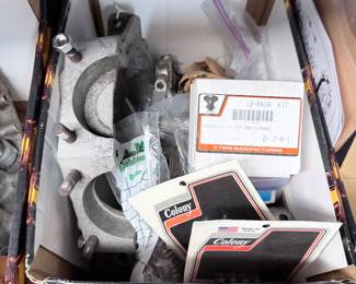 Lot #316 Huge Vintage Harley-Davidson Parts Collection – Mostly 1949 Panhead Components, OEM Parts, Restoration Lot