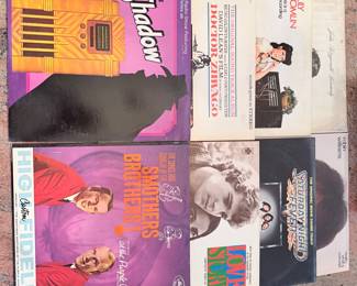 Lot #126 Vintage Comedy, Soundtrack & Easy Listening Vinyl Record Lot – Saturday Night Fever, Lily Tomlin, Robin Williams & More